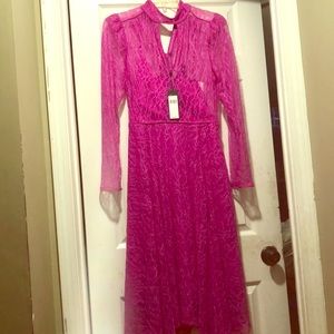 BCBGMAXAZRIA Women's Lace Cutout Dress